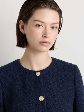 ✨ Zara textured weave tweed blazer jacket - NWT✨